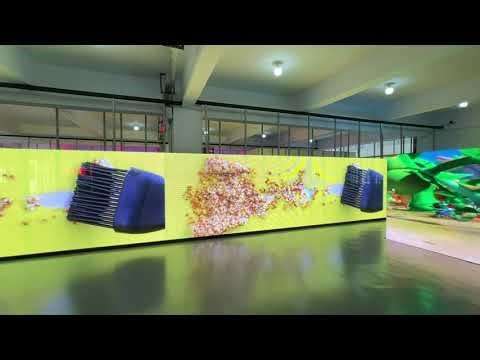 Transparent INDOOR & OUTDOOR RENTAL Mesh LED Screen RT