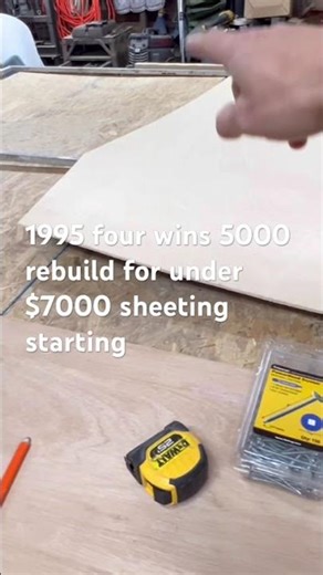 Rebuilding four wins 5000 motorhome for under $7000 sheeting started