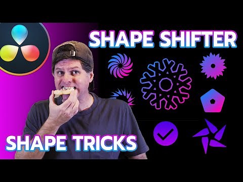 CRAZY Shape Shifter / EASY Shapes / Masking & MORE / Davinci Resolve Tutorial / Fusion