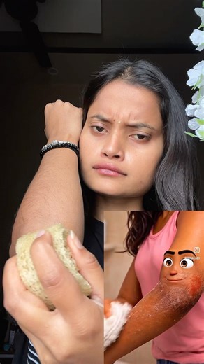 Dark elbows & neck? Solution! #ytshorts #skincare #brightskin #beautyhacks #homeremedy #diyskincare