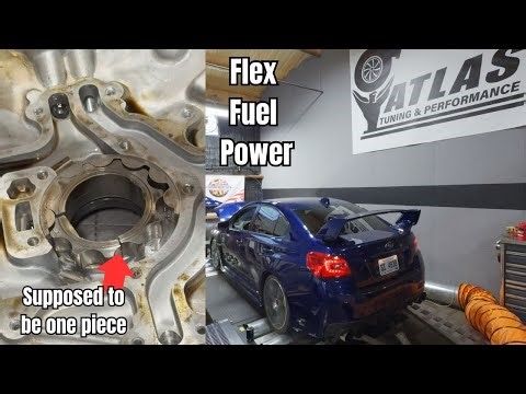 Oil Pump Exploded. Then We Put Michael’s STI on Ethanol. Days at the Shop