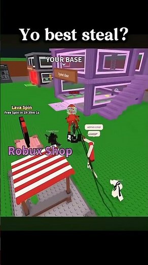 Stealing a chicletaira #stealabrainrot #roblox