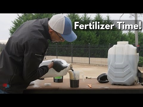Let's Spray Liquid Fertilizer - March Lawn Care