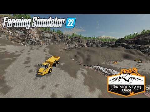 FS22 Start A New Mine 🚧 Elk Mountain Wyoming Map 🚧 Farming Simulator 22 Mods