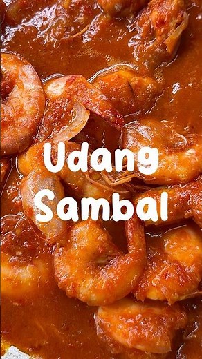 CARA MASAK SAMBAL UDANG PALING SEDAP!