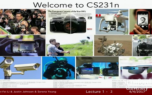 斯坦福大学计算机视觉学习cs231n