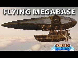 I Built an AIRSHIP with a FACTORY On the INSIDE! | Create Aeronautics