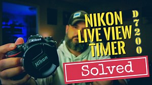 How to use Nikon as a webcam-Fix Nikon Live view timeout While streaming with your DSLR