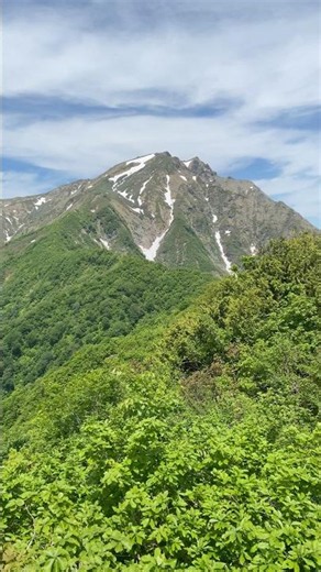 谷川岳を見た。
