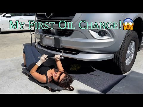 Oil change for Mercedes Sprinter/ 2022 Airstream Interstate 19/ Class B RV/ Camper Van