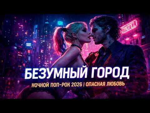 БЕЗУМНЫЙ ГОРОД — Ночной поп-рок 2026 | Опасная любовь