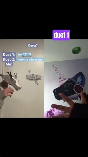 😨 #paperdragon #paper #paperpuppet #protogen #puppet #age