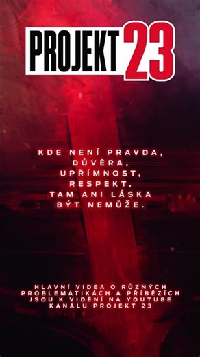 "Kde není pravda..." #projekt23 #motivace #spojmehlasy