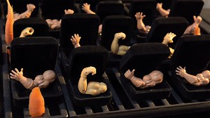 Food-Obsessed Stop Motion Wizard PES Returns With Mussels From Muscle Beach