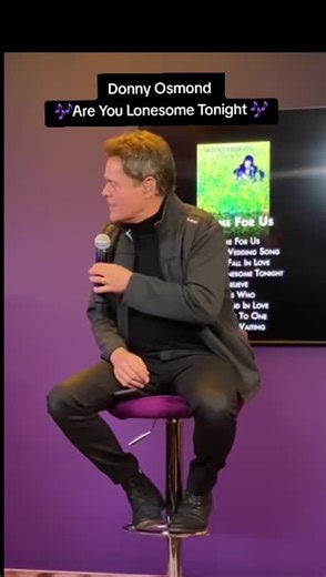 Donny Osmond Performs Are You Lonesome Tonight