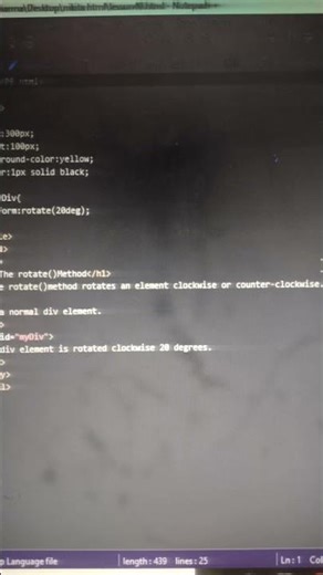 The matrix method#html#computereducation