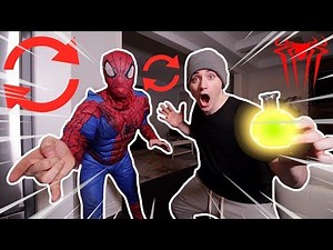 (Insane) Ordering Potion of Body Swapping from the Dark Web and using it on SPIDERMAN (It Worked)