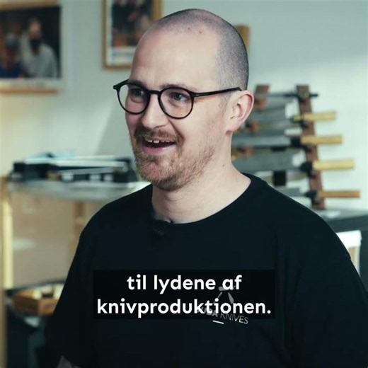 Morgen-te og hammerslag fra Knivsmedene