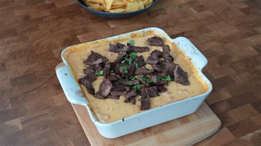 Best smoked queso dip you can make on a gas grill