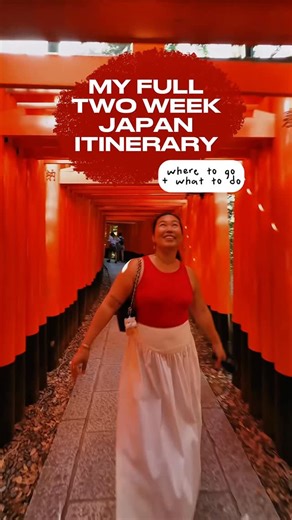 Shu Lin 🌞 Food•Travel•London on Instagram: "Save this 14 day Japan travel itinerary 🙂‍↕️ I spent 2 weeks travelling around Japan from well known places like Tokyo, Hakone and Kyoto to less frequented spots like Takayama, Hiroshima to Miyajima island. This is my full itinerary that’s perfect for first time visitors or an stress-free repeat trip thanks to @intrepidtravel’s Premium Japan tour! We’re starting with 3 days in Tokyo visiting Asakusa, a historic district home to Sensō-ji, Tokyo’s olde