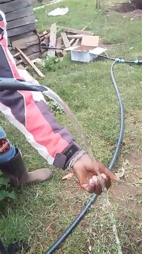 Installation of a solar-powered water pump