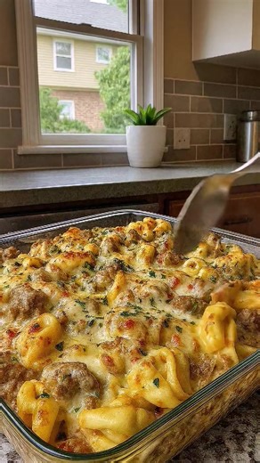 61K views · 456 reactions | 燎 Golden Cheese Steak Tortellini...