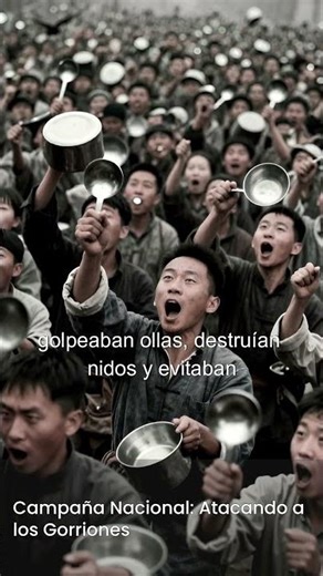 La plaga de los gorriones y la hambruna en la China de Mao