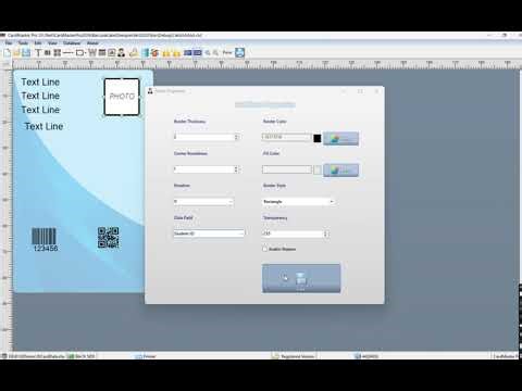 CardMaster Pro Card Design Software for Zebra, HID, Evolis, Magicard Printers
