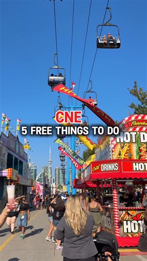 Sai Balaji | Food, Lifestyle & Travel on Instagram: "✨ The CNE is back (Aug 15 – Sept 1) and your general admission ticket gets you way more than you think! 🎡 Here are 5 FREE shows & attractions you won’t want to miss: 🐶 SuperDogs: Wild Wild Woof! – High-energy tricks and stunts in Enercare Centre. 🎶 Live Concerts – Catch nightly performances at the iconic Bell CNE Bandshell, plus more live music across multiple stages though out the fair grounds! 🎈 Evolution: An Aerial Balloon Show – A brea