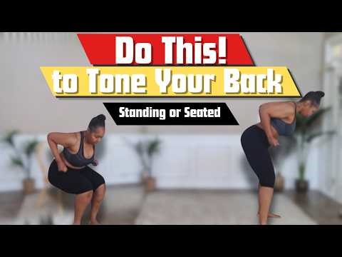 5 MIN BACK WORKOUT | Lose Bra Bulge + Improve Posture Fast