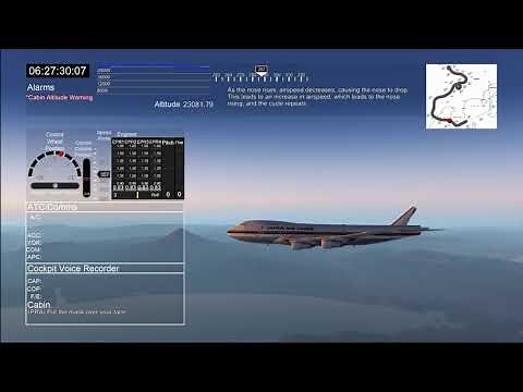 Japan Airlines Flight 123 - X-Plane 11 accident simulation