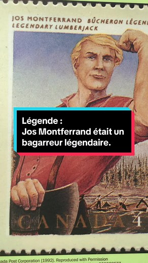 Jos Montferrand, la légende d'un colosse canadien-français du XIXe siècle #légende #légendeurbaine