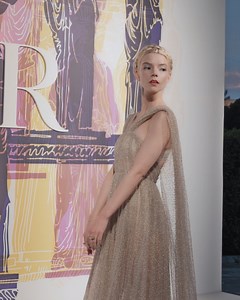 Discover the reactions of some of our guests attending the showing of the Cruise 2022 collection on.dior.com/cruise-22 by Maria Grazia Chiuri at the Panathenaic Stadium in Athens, from Dior Joaillerie face Cara Delevingne twirling in silk fringe to actress Anya Taylor-Joy overcome by the magical connection to history, and Catherine Deneuve who would have happily sat through a repeat viewing. | Dior