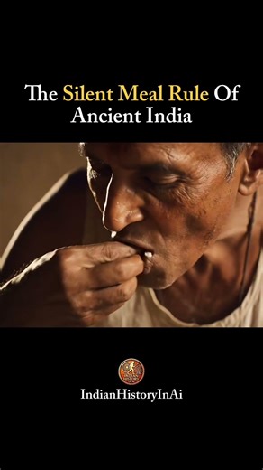 The Silent Meal Ruls Of Ancient India