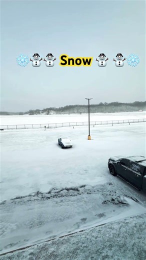 USA Winter Snow View ❄️ | Relaxing Snowfall #travel #usa