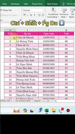 Insert blank rows in batches into a spreadsheet in excel #meoexcelhay #exceltips #thuydungle