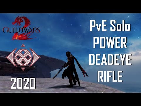 Guild Wars 2 PvE Thief Solo Power Deadeye Rifle Build
