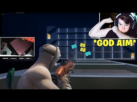 How to Get GOD AIM Like Mongraal in Fortnite... (Fortnite Kovaaks)