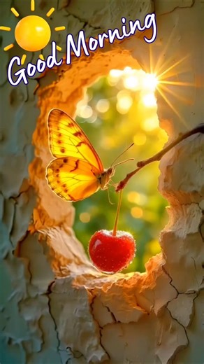 Good Morning🌹 Morning nature✨Start a new day brightly🔅Spring Melody