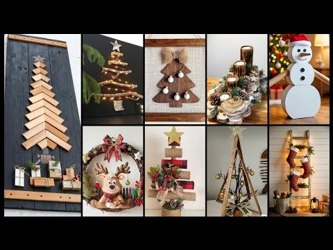 🎄 Rustic Christmas DIY Ideas ✨ | Wooden, Jute & Burlap Handmade Holiday Decorations 🌟