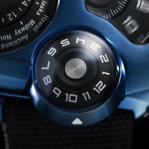 SpaceOne / スペースワン World Timer Blue #watch #腕時計