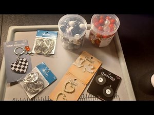 Diy purse charms / Beaded wristlet keychain tutorial ♥️