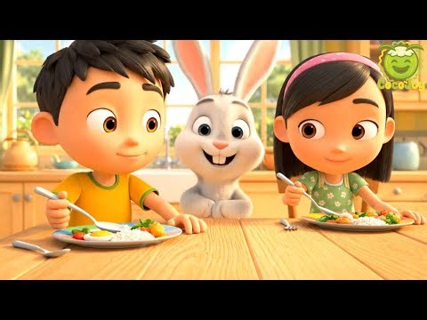 Eat Smart, Grow Strong! 🍎 | Learn to Eat Healthy and Be a Hero! | Fun Cartoon for Kids