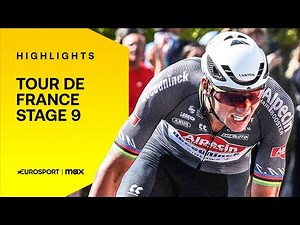 TOUR DE FRANCE 2025 – 170KM BREAKAWAY! Van der Poel HOLDS OFF sprinters until the FINAL kilometre