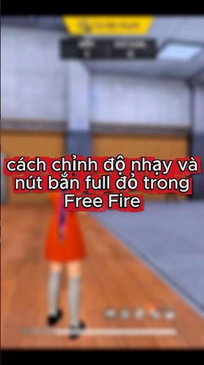Cách chỉnh độ nhạy và nút bắn full đỏ trong Free Fire