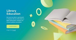 Learning and research - Landing Page by Nicepage