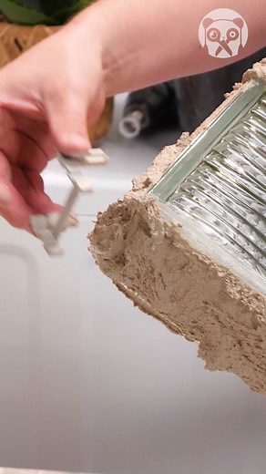 2.5M views · 7.5K reactions | Crazy Glass Block Wall On A Bathtub | Crafty Panda | Facebook