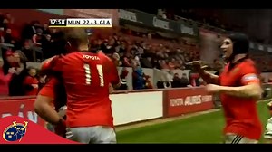 Remembering that time in 2012 when CJ Stander put on the afterburners to score his first try in red against Saturday's opponent's Glasgow. He's done pretty well since :) | Munster Rugby Supporters Club