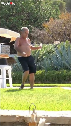 Drunk Man Spotted at The Beach - Drunk Fails || WooGlobe