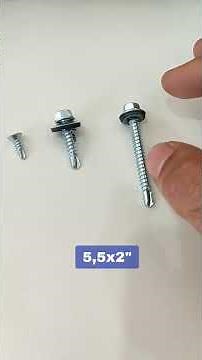 Self-drilling screw sizes #screw #hardware #roof #metal
